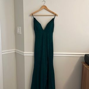 Emerald Green Prom Dress